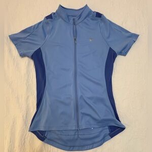 PEARL IZUMI SELEC Blue Short Sleeve Cyclist Road Jersey Women’s Size M